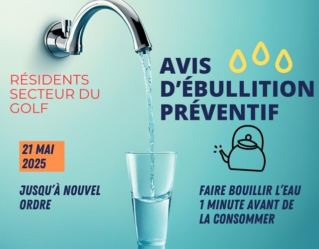 Avis d'ébullition préventif
